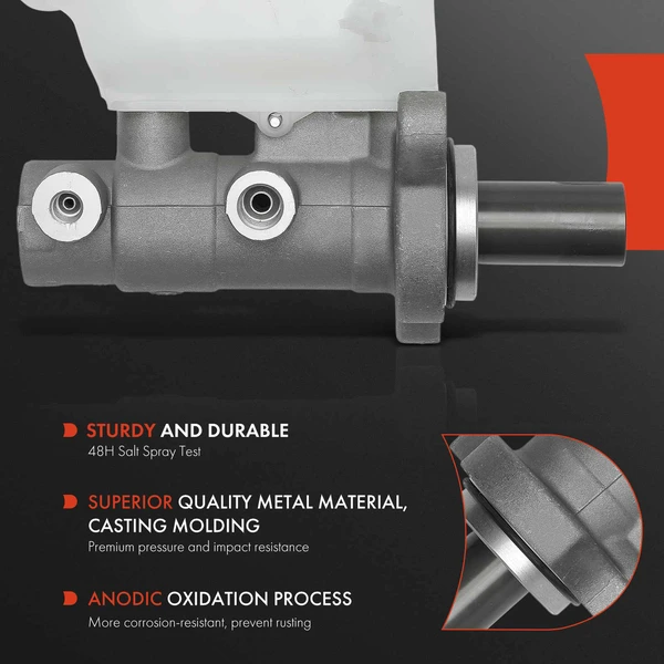 Brake Master Cylinder with Reservoir & Sensor for Ford Ranger 2019-2023 L4 2.3L