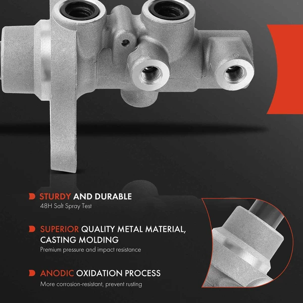 Brake Master Cylinder for Ford Fusion 06-09 Lincoln Mazda Mercury Bore 0.812 in