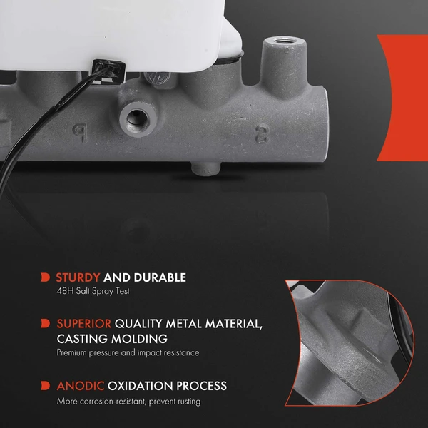 Brake Master Cylinder with Reservoir for Hyundai Sonata Kia Optima 1999-2005