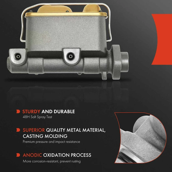 Brake Master Cylinder with Reservoir for Jeep Cherokee Buick Cadillac Oldsmobile