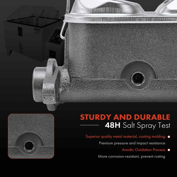 Brake Master Cylinder with Reservoir for AMC Gremlin 1972-1976 Hornet Javelin