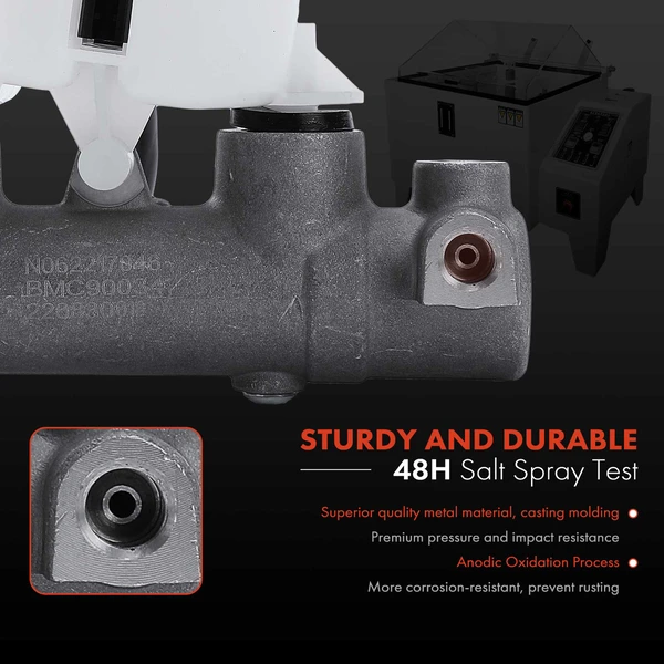 Brake Master Cylinder with Reservoir & Sensor for Mazda Miata 1990-1997