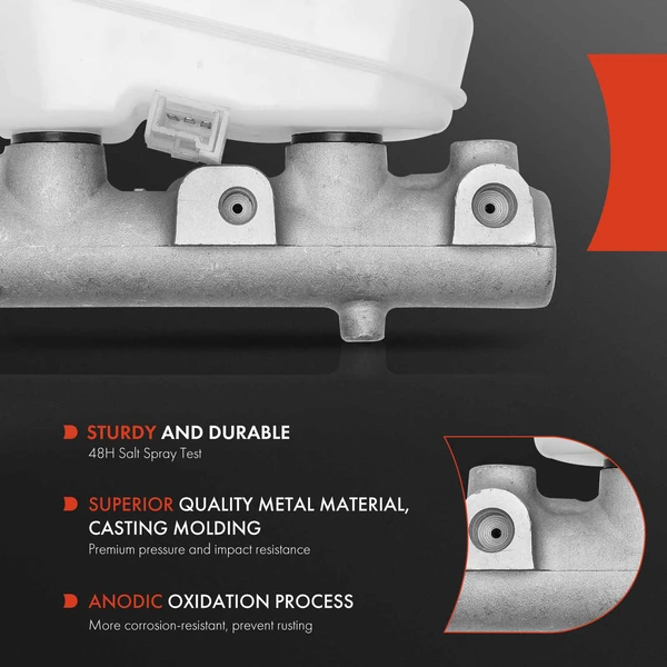 Brake Master Cylinder with Reservoir for Ford Mustang SVT Cobra Submodel 1993 5.0L