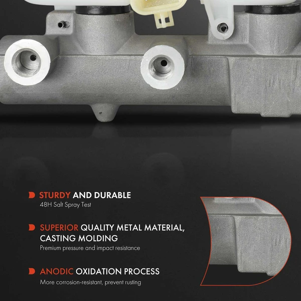 Brake Master Cylinder with Reservoir & Sensor for Buick LeSabre Cadillac DeVille