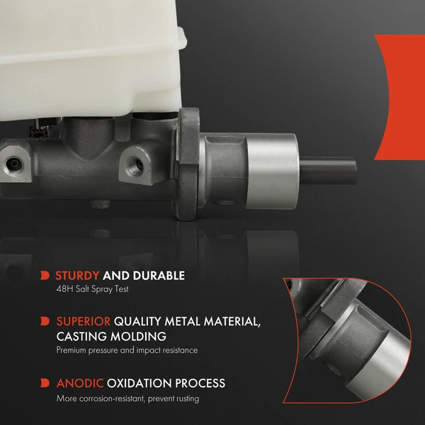 Brake Master Cylinder with Reservoir & Sensor for Hyundai Sonata 1994-1998 3.0L