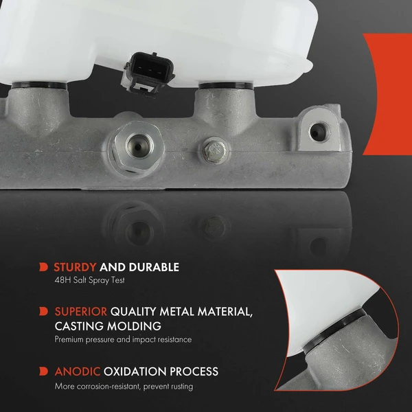 Brake Master Cylinder with Reservoir & Sensor for Ford Crown Victoria 1995-1996