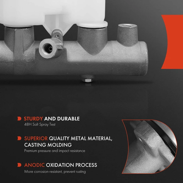 Brake Master Cylinder with Reservoir & Sensor for Toyota RAV4 1996 Auto Trans.