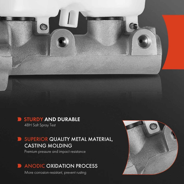 Brake Master Cylinder for Jeep Wrangler 97-06 Dodge Dakota 97-98