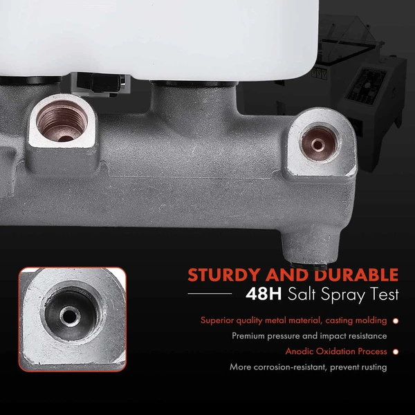 Brake Master Cylinder with Reservoir & Sensor for Ford E-250 Econoline 97-02