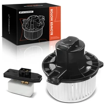 2 Pcs Front HVAC Blower Motor & Resistor Kit