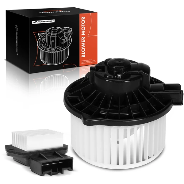 2 Pcs Front HVAC Blower Motor & Resistor Kit for Toyota Sienna 2004-2006