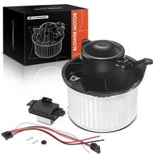 2 Pcs Front HVAC Blower Motor & Resistor Kit