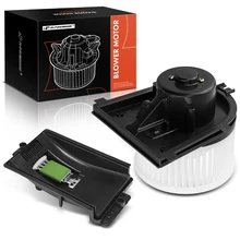 2 Pcs Front HVAC Blower Motor & Resistor Kit for 1998-2001 2007-2010 Volkswagen Beetle