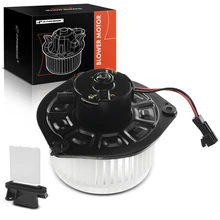 2 Pcs Front HVAC Blower Motor & Resistor Kit for 2003-2008 Pontiac Vibe