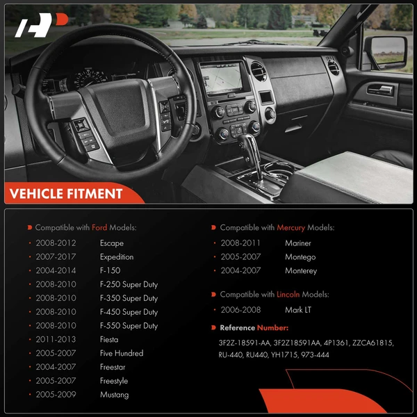 Blower Motor Resistor with Harness for Ford F-150 Mustang Lincoln Mazda Mercury