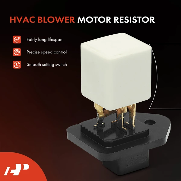 Rear Heater Blower Motor Resistor with 3-Blade for Dodge Durango 2001-2009