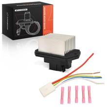 HVAC Heater Blower Motor Resistor with Wire Harness for 2003-2009 Jaguar Vanden Plas