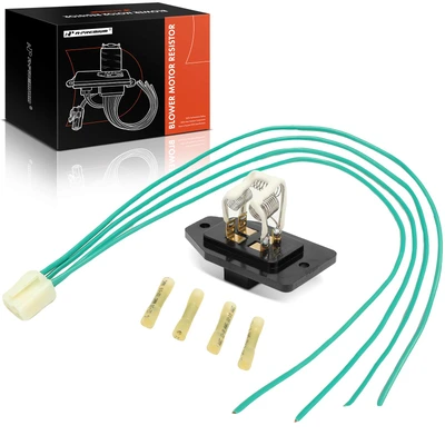Heater Blower Motor Resistor with Wire Harness