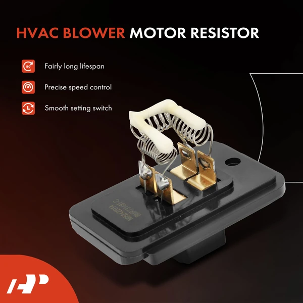 Blower Motor Resistor with Wire Harness for Toyota Corolla 1988-1993