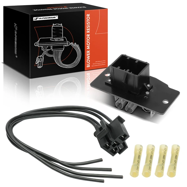 Heater Blower Motor Resistor for Ford Crown Victoria 1992-2005 with Wire Harness