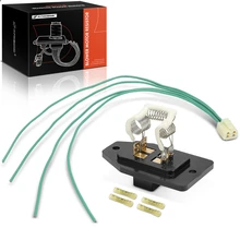 Heater Blower Motor Resistor With Wiring Harness