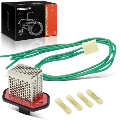 Heater Blower Motor Resistor With Wiring Harness