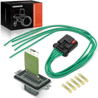 Heater Blower Motor Resistor with Wire Harness