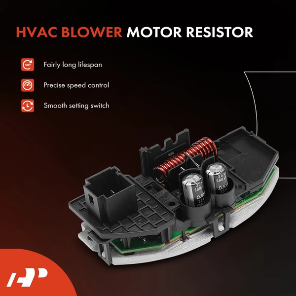 AC Heater Blower Motor Resistor for VW Touareg 2011-2018 Porsche Cayenne Front