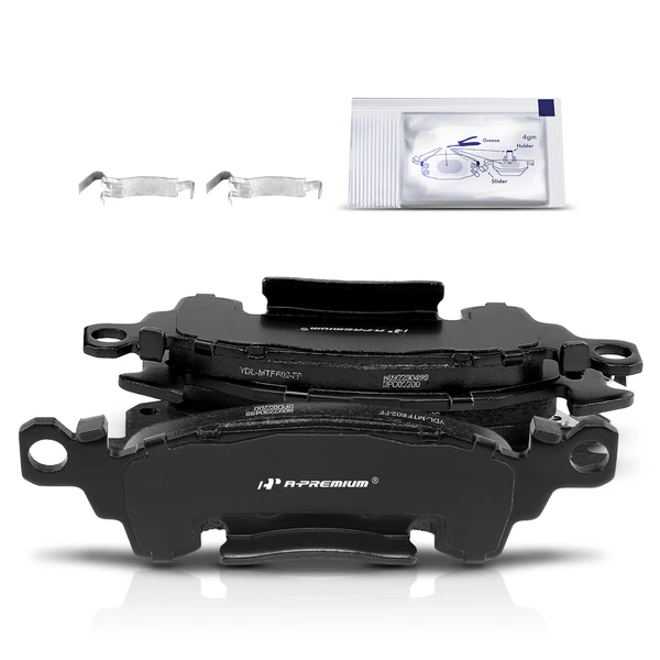 4 Pcs Front Ceramic Brake Pads for 1990-1991 GMC Jimmy