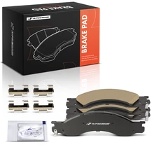 4 Pcs Rear Brake Pads for 2004-2009 GMC C4500 Topkick