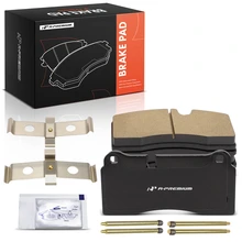 4 Pcs Rear Ceramic Brake Pads with Hardware for 2016-2021 BMW M2