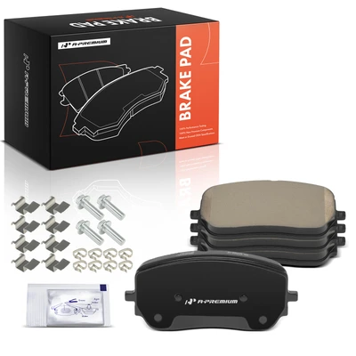 4 Pcs Front Brake Pads for 2020-2022 Mercedes-Benz GLE580