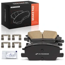 4 Pcs Front Ceramic Brake Pads with Hardware for 2020-2023 Cadillac CT4