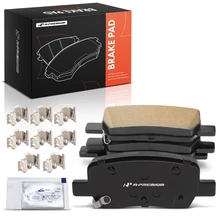 4 Pcs Rear Ceramic Brake Pads with Hardware for 2021-2023 Kia Sorento