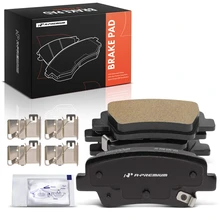 4 Pcs Rear Ceramic Brake Pads with Hardware for 2021-2024 Hyundai Elantra