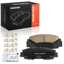 4 Pcs Rear Ceramic Brake Pads with Hardware for 2022-2023 Lexus LX600