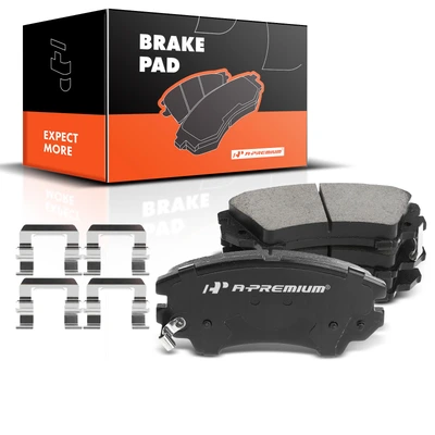 4 Pcs Front Ceramic Brake Pads