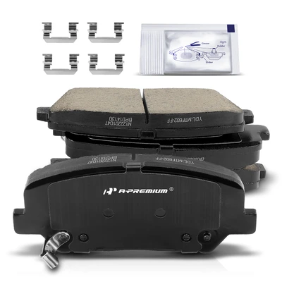 4 Pcs Front Ceramic Brake Pads
