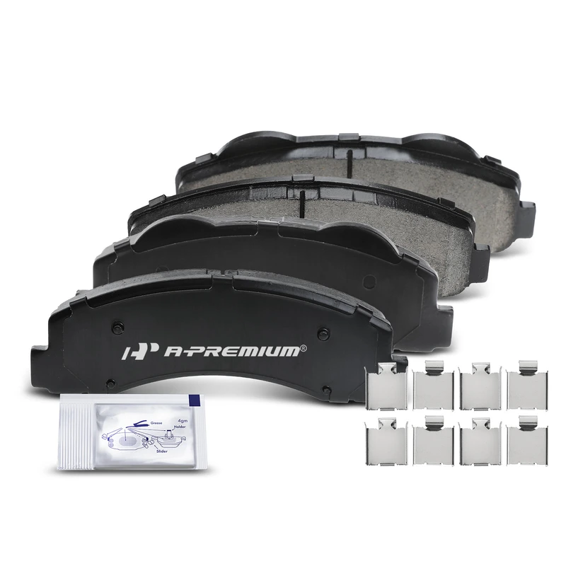 4 Pcs Front Ceramic Brake Pads for 2010-2020 Ford F-150