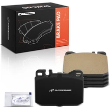 4 Pcs Front Ceramic Brake Pads for 1986-1991 Mercedes-Benz 420SEL