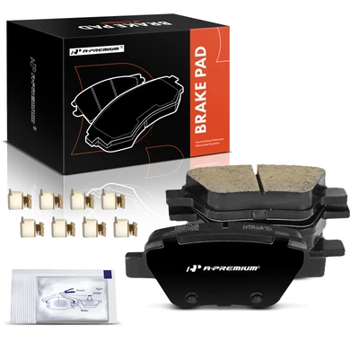 4 Pcs Rear Ceramic Brake Pads