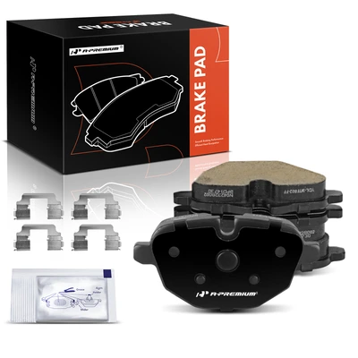 4 Pcs Rear Ceramic Brake Pads