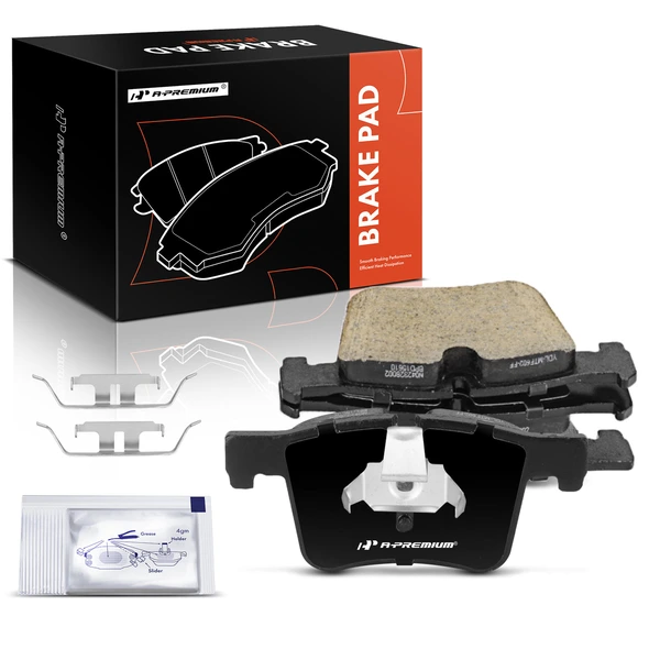 A-Premium APBPD377 Brake Pad Front Driver & Passenger