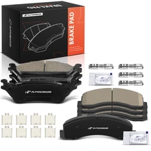 8 Pcs Front & Rear Ceramic Brake Pads for 2018-2020 Ford F-150