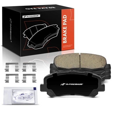 4 Pcs Front Ceramic Brake Pads