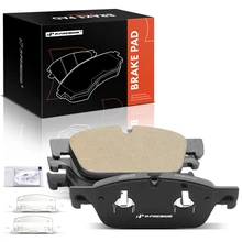 4 Pcs Front Ceramic Brake Pads with Hardware for 2013-2016 Mercedes-Benz GL550