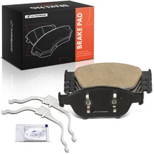 4 Pcs Front Ceramic Brake Pads with Hardware for 2012-2014 Mercedes-Benz E550