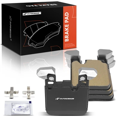 4 Pcs Rear Ceramic Brake Pad