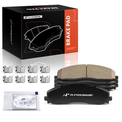 4 Pcs Front Ceramic Brake Pads