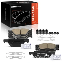 8 Pcs Front & Rear Ceramic Brake Pads for 2019-2022 Subaru Ascent